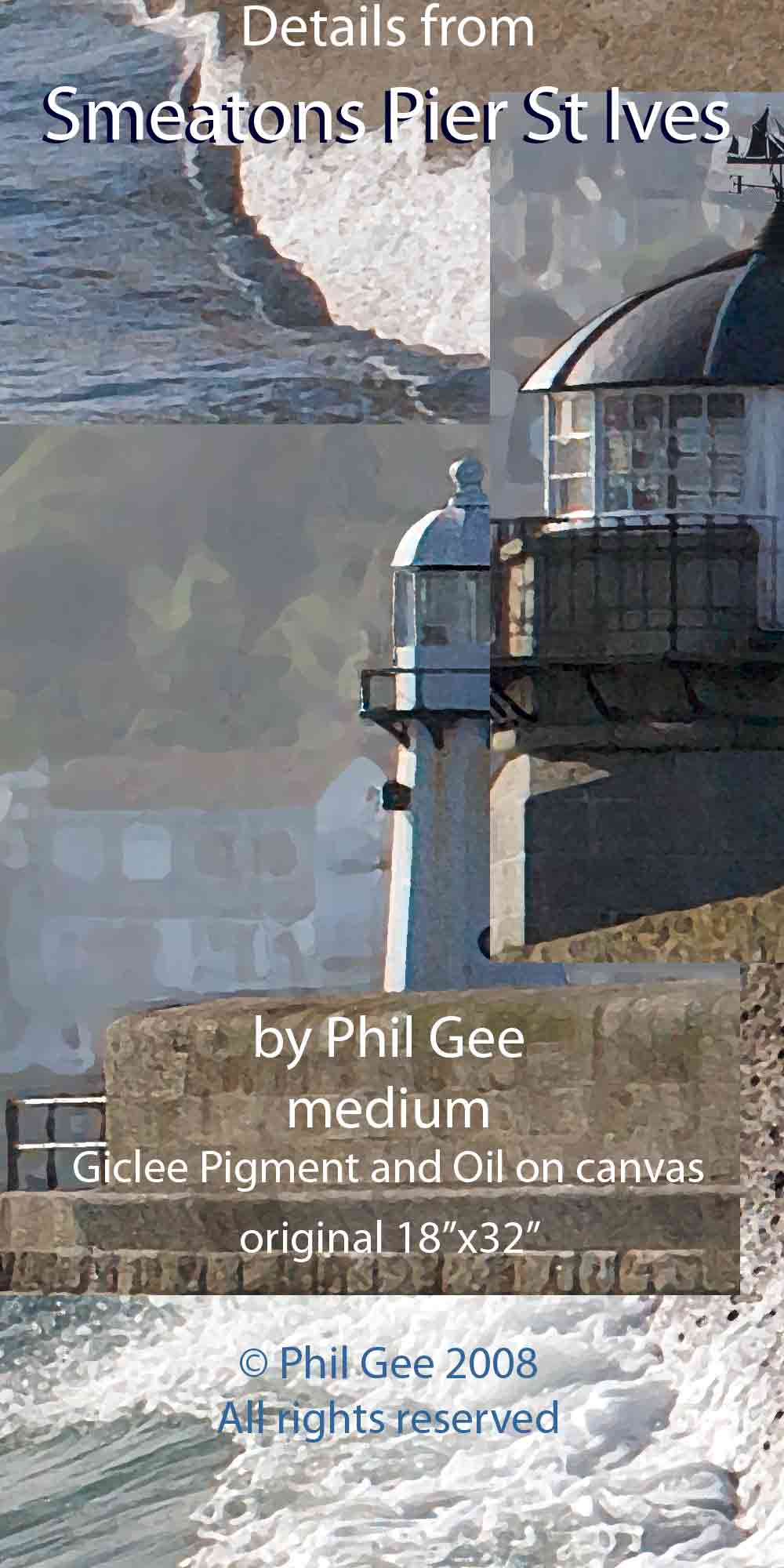 Details of Smeatons Pier St Ives © Phil G